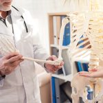 Illustration explaining the causes and treatment of bone pain