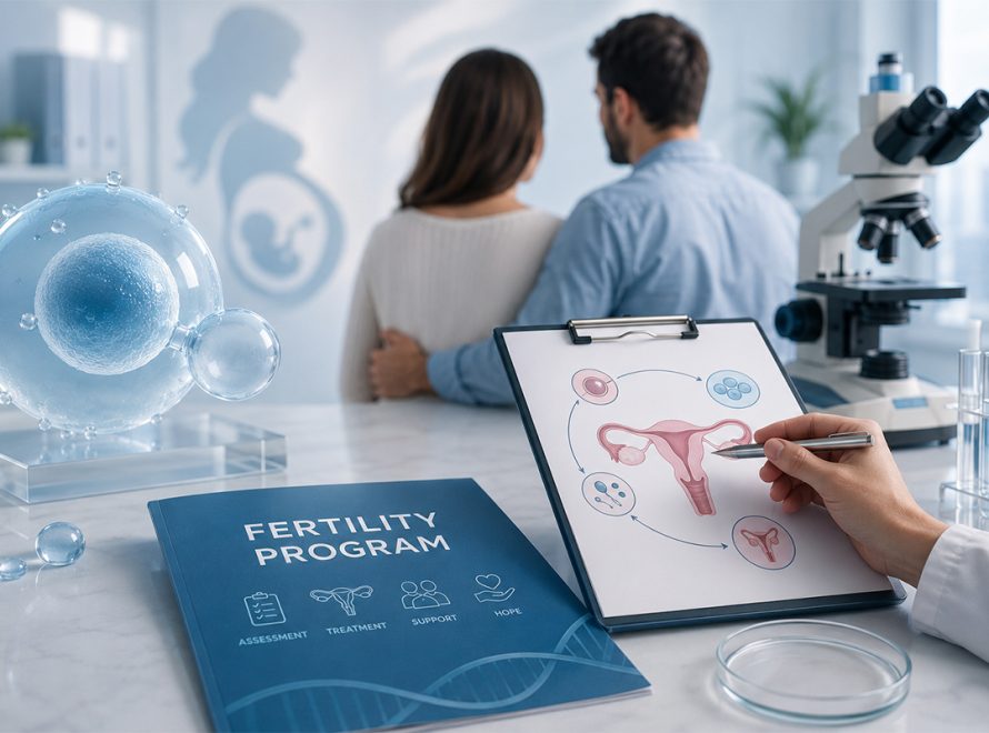 Fertility program at Regen for evaluating and managing reproductive health and fertility challenges.