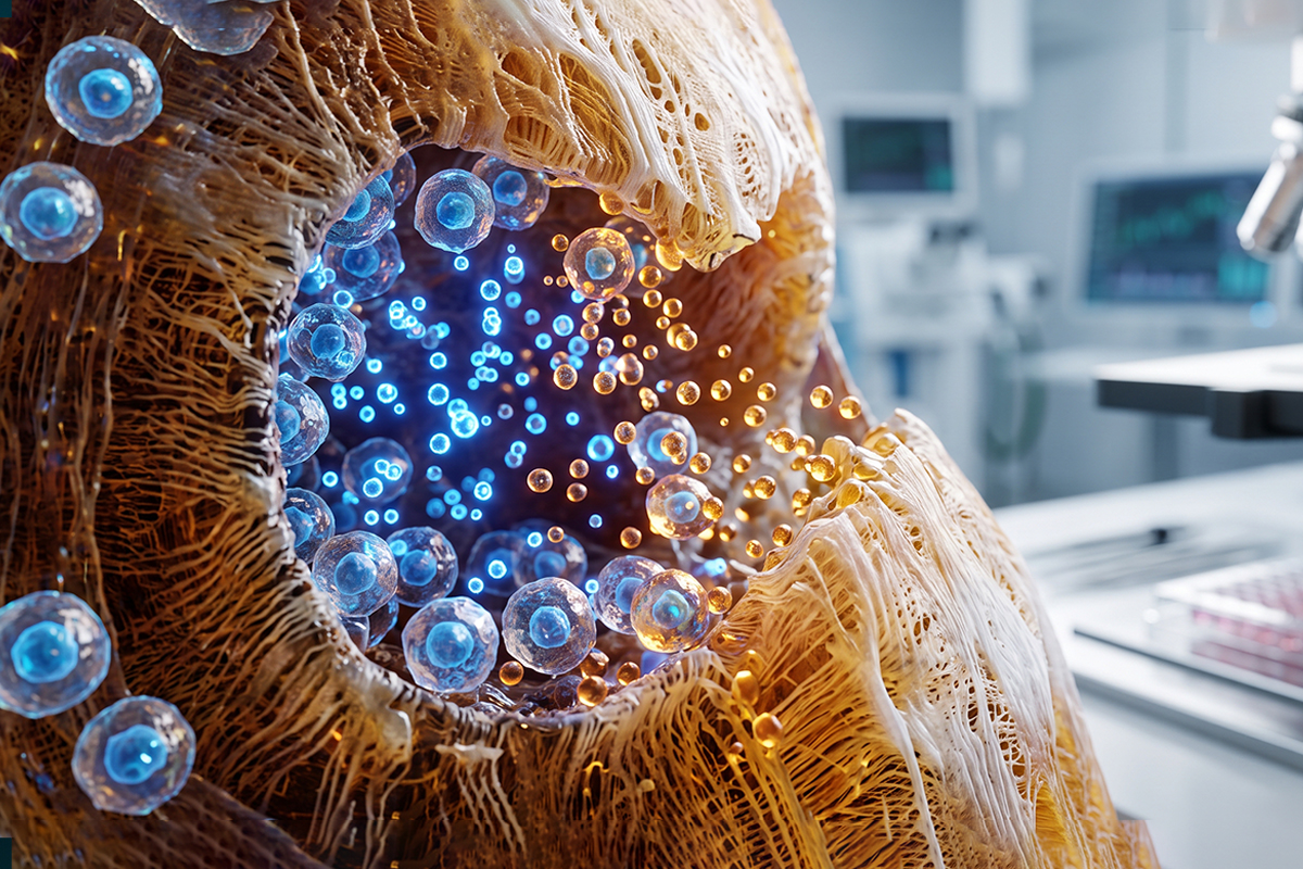 Stem cell knee therapy
