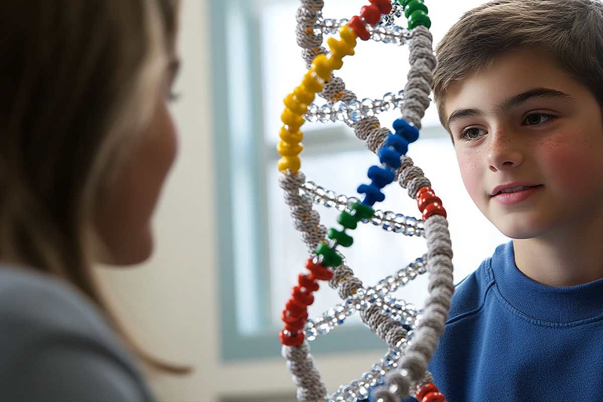 Untreated autism stem cells