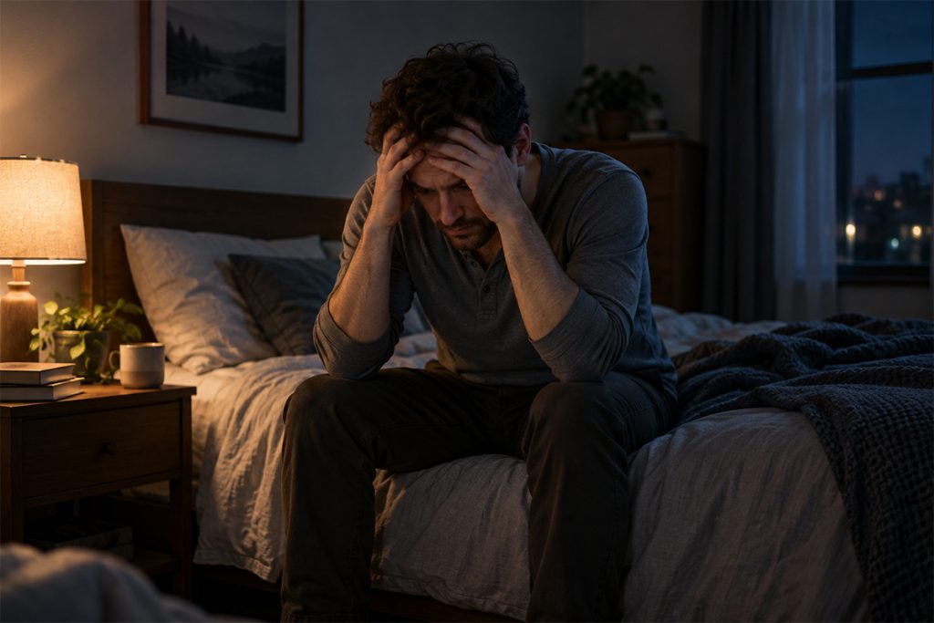 Stress and performance anxiety as causes of erectile dysfunction during sex